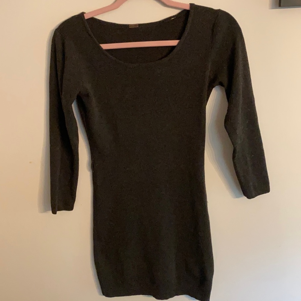 ⭐️2/$10 - Poof! Grey sweater dress